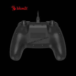 Bloody GP30 USB Wired Gaming Controller, Ergonomic Gamepad Design, Plug-and-Play USB Connectivity, Dual Analog Controls, Multi-Platform Gaming Controller, Sports Blue Edition