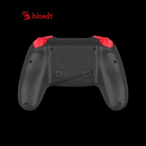 Bloody GPW70 RGB Wireless Gaming Controller Sport Black, 2.4GHz Wireless & USB Wired Connectivity, Dual Vibration Feedback, RGB Lighting Effects, Multi-Platform Gaming Controller