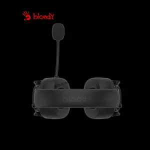 Bloody GR585 Black Wireless Gaming Headset, 2.4GHz Wireless + Bluetooth 5.3 Connectivity, Dual Wireless Mode, Gaming Audio Headset, Integrated Microphone