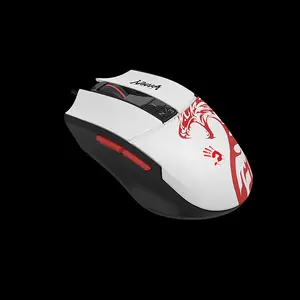Bloody L65 Max Naraka RGB Gaming Mouse, 12000 CPI MAX BC3332-A Gaming Sensor, Lightweight Honeycomb Design, Naraka Edition, RGB Lighting Effects, Wired USB Gaming Mouse