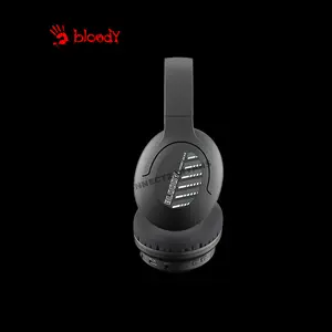 Bloody MH360 Black Wireless Headset, Bluetooth 5.3 Connectivity, ENC Omni-Directional Microphone, Stereo Audio Headset, Comfortable Over-Ear Design