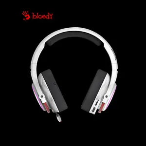 Bloody MR720 Naraka Wireless Gaming Headset, 2.4GHz Wireless + Bluetooth 5.3 Connectivity, Dual Wireless Mode, Gaming Audio Headset, Naraka Edition