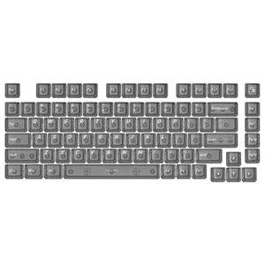 Bloody MS76 Stellar Black Magnetic Hall Effect Gaming Keyboard, 75% Compact Layout, Magnetic Hall Effect Switches, Rapid Trigger Technology, Adjustable Actuation, RGB Backlit Mechanical Gaming Keyboard