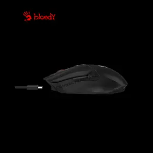 Bloody R36 Ultra Wireless Gaming Mouse, 2.4GHz Wireless & USB Wired Connectivity, 12000 CPI Optical Sensor, Rechargeable Battery, Ultra-Fast Gaming Performance