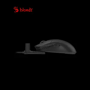 Bloody R77 Ultra Dock Wireless Gaming Mouse Black, 20000 CPI Optical Sensor, 2.4GHz Wireless & USB Wired Connectivity, Charging Dock Included, Esports Gaming Mouse