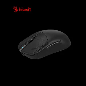 Bloody R77 Ultra Dock Wireless Gaming Mouse Black, 20000 CPI Optical Sensor, 2.4GHz Wireless & USB Wired Connectivity, Charging Dock Included, Esports Gaming Mouse