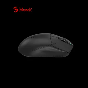 Bloody R77 Ultra Dock Wireless Gaming Mouse Black, 20000 CPI Optical Sensor, 2.4GHz Wireless & USB Wired Connectivity, Charging Dock Included, Esports Gaming Mouse