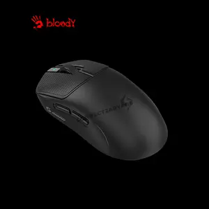 Bloody SG5 Hybrid Speed Wireless Gaming Mouse Black, 30000 CPI S-Tier Gaming Sensor, 2.4GHz Wireless & USB Wired Connectivity, 8000Hz Wireless Polling Rate, Esports Gaming Mouse