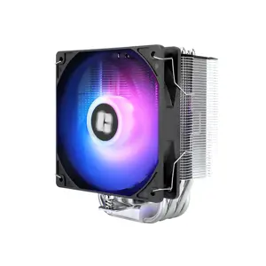 Thermalright Burst Assassin 120 SE ARGB Black CPU Air Cooler, Single Tower High Performance Cooling System with Addressable RGB Lighting