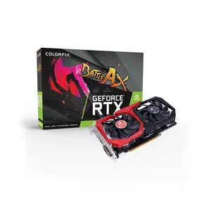 Colorful GeForce RTX 2060 SUPER NB 8GV Graphics Card, 8GB GDDR6 Memory, Dual Fan Cooling Design, NVIDIA Turing Architecture, High-Performance 1080p and 1440p Gaming GPU