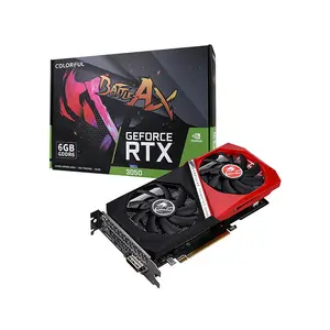 Colorful GeForce RTX 3050 NB DUO 6GB Graphics Card, 6GB GDDR6 Memory, Dual Fan Cooling Design, NVIDIA Ampere Architecture, High-Performance 1080p Gaming GPU