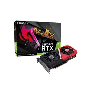 Colorful GeForce RTX 3060 Ti NB DUO G6X 8GB Graphics Card, 8GB GDDR6X Memory, Factory Overclocked Core Clock, Dual Fan Cooling System, NVIDIA Ampere Gaming GPU
