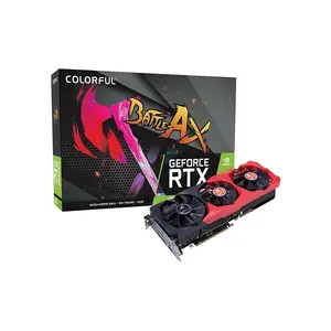 Colorful GeForce RTX 3080 NB 10GB Graphics Card, 10GB GDDR6X Memory, Triple Fan Cooling System, NVIDIA Ampere Architecture, High-Performance 4K Gaming and Content Creation GPU