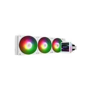 Thermalright Grand Vision 360 ARGB 360mm AIO Liquid CPU Cooler, Triple Fan High Performance Water Cooling System with ARGB Lighting and Vision Display
