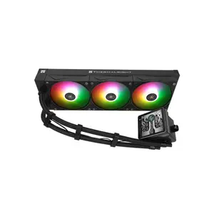 Thermalright Grand Vision 360 ARGB 360mm AIO Liquid CPU Cooler, Triple Fan High Performance Water Cooling System with ARGB Lighting and Vision Display