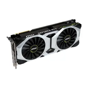 MSI GeForce RTX 2080 VENTUS 8GB OC Graphics Card, 8GB GDDR6 Memory, Factory Overclocked Performance, Dual Fan Thermal Design, NVIDIA Turing Gaming GPU