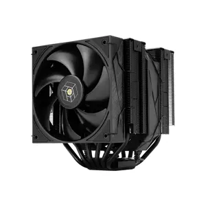 Thermalright Royal Pretor 130 Black High-Performance CPU Air Cooler, Dual Tower High Airflow Heatsink Cooler with Advanced Heatpipe Design