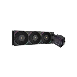 Thermalright Hyper Vision 360 ARGB 360mm AIO Liquid CPU Cooler, Triple Fan High Performance Water Cooling System with ARGB Lighting and Vision Display