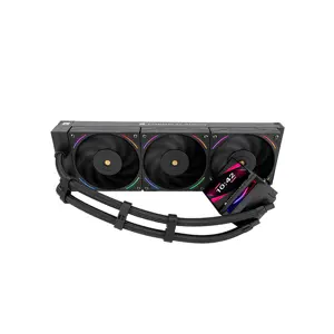 Thermalright Hyper Vision 360 ARGB 360mm AIO Liquid CPU Cooler, Triple Fan High Performance Water Cooling System with ARGB Lighting and Vision Display