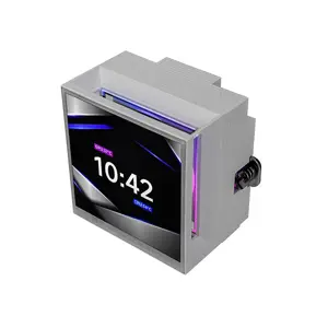 Thermalright Hyper Vision 360 ARGB 360mm AIO Liquid CPU Cooler, Triple Fan High Performance Water Cooling System with ARGB Lighting and Vision Display