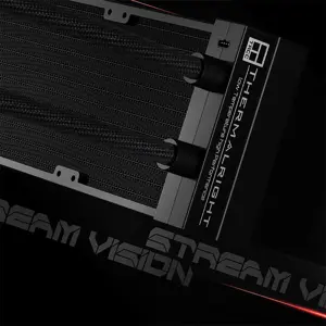 Thermalright Stream Vision 360 360mm AIO Liquid CPU Cooler, Triple Fan Water Cooling System with High Performance Thermal Dissipation