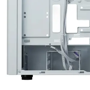 Cooler Master Elite 502 Black ARGB Mid Tower ATX PC Case, Tempered Glass Side Panel, ARGB Lighting Design, High-Airflow Gaming Chassis