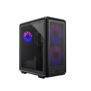 Cooler Master MasterFrame 500 Mesh Black ARGB ATX PC Case, High-Airflow Mesh Front Design, Modular Chassis Architecture, ARGB Gaming Showcase Case