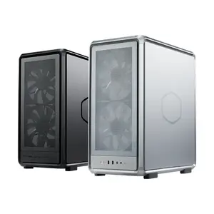 Cooler Master MasterFrame 500 Mesh Silver ARGB ATX PC Case, High-Airflow Mesh Front Design, Modular Chassis Architecture, ARGB Gaming Showcase Case