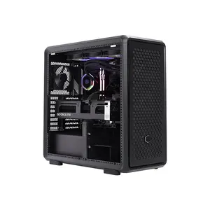 Cooler Master MasterFrame 600 Black PC Case, Modular Open Frame Gaming Chassis, Premium Showcase Design, High-Airflow Gaming and Performance PC Case