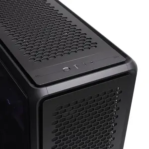 Cooler Master MasterFrame 600 Black PC Case, Modular Open Frame Gaming Chassis, Premium Showcase Design, High-Airflow Gaming and Performance PC Case