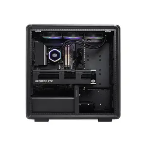 Cooler Master MasterFrame 600 Black PC Case, Modular Open Frame Gaming Chassis, Premium Showcase Design, High-Airflow Gaming and Performance PC Case