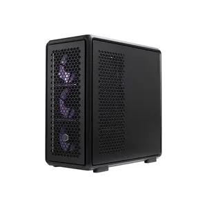 Cooler Master MasterFrame 600 Black PC Case, Modular Open Frame Gaming Chassis, Premium Showcase Design, High-Airflow Gaming and Performance PC Case