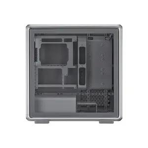 Cooler Master MasterFrame 600 Silver ARGB PC Case, Modular Open Frame Design, ARGB Lighting Integration, Premium Showcase Gaming Chassis