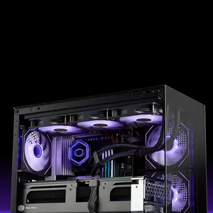 Cooler Master MasterLiquid 240 Core II Liquid Cooler, Dual Fan AIO CPU Cooling System, 240mm Radiator Design, High-Performance Liquid Cooling Solution for Gaming and Productivity PCs