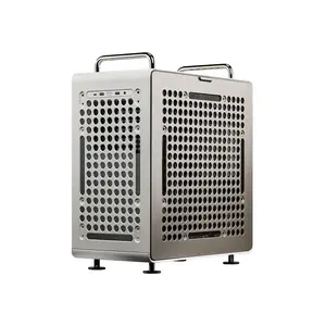 Cooler Master Qube 540 Moonstone ATX PC Case, Panoramic Tempered Glass Gaming Chassis, Full-View Showcase Design, Premium Gaming and Performance PC Case