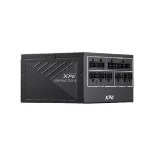 XPG CORE REACTOR II VE 850W Gaming Power Supply, 80 PLUS Gold Certified Efficiency, ATX 3.1 and PCIe 5.1 Ready, Fully Modular Cable Design, 120mm Fluid Dynamic Bearing Fan, Reliable High-Performance PSU