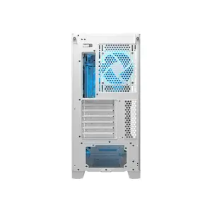 COUGAR Airface FLO RGB Mid-Tower Gaming Case White Edition, High-Airflow RGB Design, Tempered Glass Side Panel, Premium Gaming and Performance PC Chassis