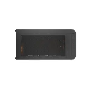 COUGAR Airface FLO RGB Mid-Tower Gaming Case Black Edition, High-Airflow RGB Design, Tempered Glass Side Panel, Premium Gaming and Performance PC Chassis