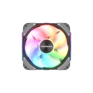 COUGAR APOLAR 120 Forward Fan Blades Case Fan Black Edition, High-Airflow PWM Cooling Fan, Optimized Blade Design, Premium PC Case Cooling Solution