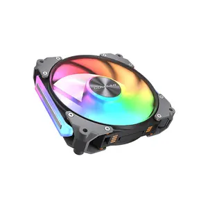 COUGAR APOLAR 120 Forward Fan Blades Case Fan Black Edition, High-Airflow PWM Cooling Fan, Optimized Blade Design, Premium PC Case Cooling Solution