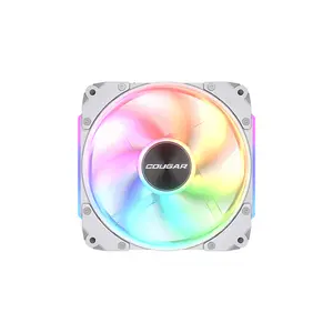 COUGAR APOLAR 120 Forward Fan Blades Case Fan White Edition, High-Airflow PWM Cooling Fan, Optimized Blade Design, Premium PC Case Cooling Solution