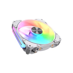 COUGAR APOLAR 120 Forward Fan Blades Case Fan White Edition, High-Airflow PWM Cooling Fan, Optimized Blade Design, Premium PC Case Cooling Solution