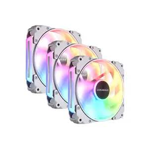 COUGAR APOLAR 120 Forward Fan Blades Case Fan White Edition, High-Airflow PWM Cooling Fan, Optimized Blade Design, Premium PC Case Cooling Solution