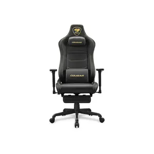 COUGAR ARMOR EVO S GOLD Gaming Chair, 3D Adjustable Armrests, Premium Ergonomic Racing Style Design, High-Comfort Gaming and Office Seating Solution