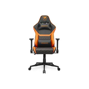 COUGAR ARMOR ONE V2 Gaming Chair, PVC Leather Finish, 4D Folding Armrests, Ergonomic Racing Style Design, Premium Gaming and Office Seating Solution