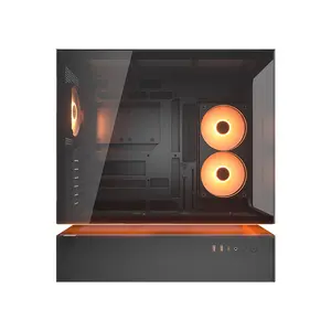 COUGAR CFV235 Series Mid-Tower Gaming Case Black Edition, Tempered Glass Gaming Chassis, High-Airflow Cooling Design, Premium Gaming PC Case