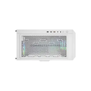COUGAR Duoface Pro RGB White Mid Tower PC Case with Dual Interchangeable Front Panels, 4×120mm ARGB Fans, Tempered Glass Side Panel, USB Type-C Gen 2, E-ATX Support, 390mm GPU Clearance