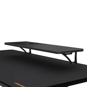 COUGAR E-STAR 120 Electric Height Adjustable Gaming Desk Black, 120 × 60cm Carbon Fiber Textured Surface, Dual Memory Presets, Independent Monitor Stand, Full Desk Mouse Pad & Cable Management