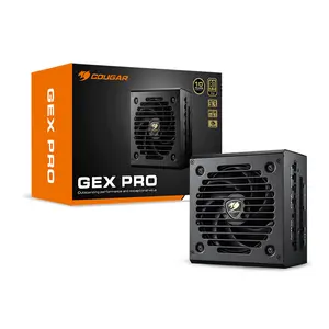 COUGAR GEX PRO 650W Power Supply, 80 PLUS Gold Certified Efficiency, Fully Modular Cable Design, High-Efficiency ATX Gaming PSU with Stable Power Delivery