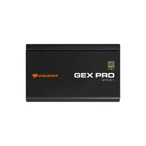 COUGAR GEX PRO 850W Power Supply, 80 PLUS Gold Certified Efficiency, Fully Modular Cable Design, High-Efficiency Gaming PSU with Stable Power Delivery